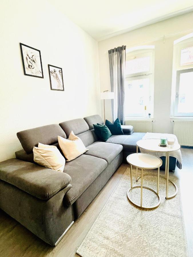 Renoviertes Apartment In Zentraler Lage - Wlan, Smart-Tv, Kueche, Balkon Und Queensize-Bett Fuer 4 Gaeste Ерфурт Екстер'єр фото