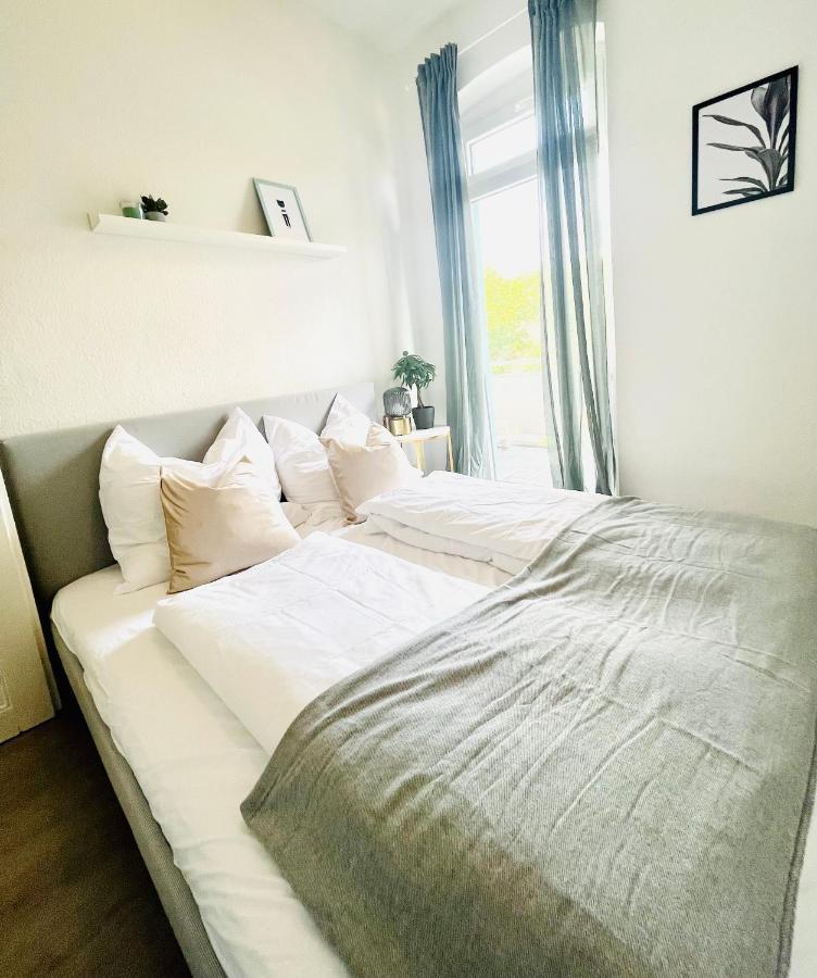 Renoviertes Apartment In Zentraler Lage - Wlan, Smart-Tv, Kueche, Balkon Und Queensize-Bett Fuer 4 Gaeste Ерфурт Екстер'єр фото